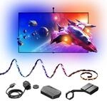 Nanoleaf 4D V2 Screen Mirror Zickzack Lightstrip Kit f&uuml;r TV/Fernseher bis zu...