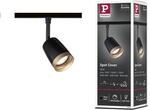 Paulmann URail Spot Cover GU10 Schwarz matt Gold matt | Schwenkbarer...