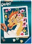 Ravensburger CreArt 12023201 - Feuerdrache Flora - Malen nach Zahlen...
