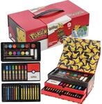 Pok&eacute;mon Kinder-Kunstset | 52-teiliges Zeichen- und Mal-Papeterie-Set mit...