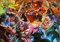 Erwachsenenpuzzle 1000 Teile - D&D - Critical Encounters