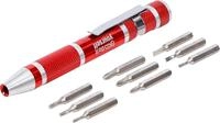 BGS Diy 20840 | Pr&auml;zisions-Bit-Schrauber-Satz | 10-tlg. | Elektronik | Bits...