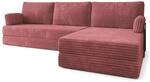 Masseno Schaumstoff-Ecksofas ANKO mit Metallgestell, Modulares Schlafsofa aus
