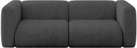 ALTDECOR Sofa Couchsofa MIRA-S1 228x89x70 - Dunkelgrau | Corner Sofa Bett...