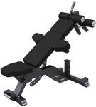 GORILLA SPORTS&reg; Hantelbank 147 cm, 11-fach verstellbar, bis 85&deg;, Stahl |...