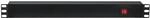 Showtec 19" 1U Main Power Strip 8