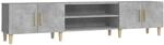 vidaXL TV-Schrank Betongrau 180x31,5x40 cm Holzwerkstoff