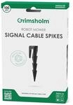 Erdspie&szlig;e f&uuml;r Signalkabel, 100 St&uuml;ck