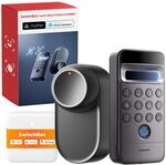 SwitchBot WiFi Smart Lock Ultra mit Keypad Vision Pro &ndash; 3D-Gesichts- &
