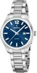 Festina Damenuhr Analog aus Edelstahl 316l Silberfarben | Quarzwerk,