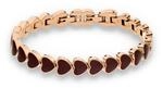 s.Oliver Damen Armband mit Herzgliedern in verschiedenen Farben | Wasserfest,