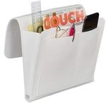 Relaxdays Betttasche, zum Einh&auml;ngen, 5 F&auml;cher, Aufbewahrung Bett & Sofa, Filz