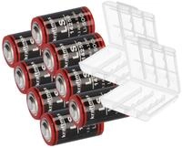 8X Lithium 3,6V Batterie LS 14250-1/2 AA ER14250 Li-SOCl2 LS14250 + Box AKKUman...