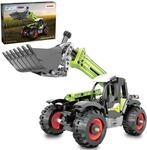JAMARA 402947 CADA Teleskoplader Claas Scorpion 756 1:24 Bricks, Technik-Set aus 401