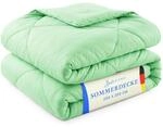 Bestlivings Sommerdecke 200x200cm Mint &ndash; leicht, atmungsaktiv, Oeko-TEX |...