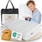 LUNOVA Gewichtsdecke Kinder 4kg (135x200cm) | schwere Schlafdecke | Oeko-Tex