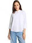 TOM TAILOR Damen Poplin-Bluse mit Streifen
