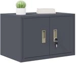 vidaXL Aufbewahrungsschrank Anthrazit 60 x 40 x 40 cm Stahl