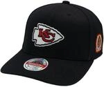 Mitchell & Ness NFL Blackout Classic Red Basecap | gebogenes Visier | Snapback