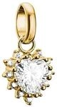 THOMAS SABO Charm-Anh&auml;nger True Romance Rotes Herz Goldfarben CC1279-M01-14