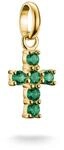 THOMAS SABO Charm Club Connect 18k Vergoldete Kreuz-Anh&auml;Nger