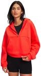 Under Armour UA ICON Fleece HZ Hoodie Venom RED