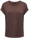 ONLY ONLMOSTER S/S O-Neck TOP NOOS JRS Deep Mahogany