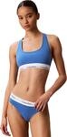 Calvin Klein Women's, Thong Lv00Qf8518, Thong, Poseidon Blue, L