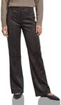 Street One Damen Bootcut Velourshose im Slim Fit 3819385