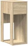 vidaXL Computerschrank mit Schublade Sonoma-Eiche 30x44x74 cm