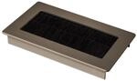 SOTECH 2 x Kabeldurchlass Toledo aus Alu Edelstahloptik eloxiert 100 x 70mm 
