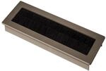 SOTECH 1 x Kabeldurchlass Toledo Alu Edelstahloptik eloxiert 150 x 70 mm 