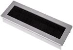 SOTECH 2 x Kabeldurchlass Toledo aus Alu Silber eloxiert 150 x 70 mm |...