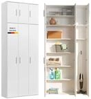 mokebo Mehrzweckschrank 'Trio' 89x230 cm Schrank deckenhoch Made in Germany 