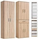 Mehrzweckschrank 2er-Set Die Allzweckwaffe Made in Germany Schrank Eiche |...