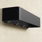 Mai & Mai Wandgarderobe mit Ablage und 4 Haken, Garderobenleiste 40cm |...