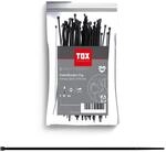 TOX Kabelbinder Clip, Schwarz, UV-best&auml;ndig, universell einsetzbar im Innen-...
