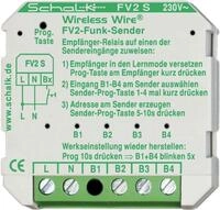 4 Eing&auml;ngen, 230V AC (UP) SCHALK FV2 S