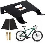 Relaxdays Fahrrad Wandhalterung, bis 30 kg, HBT: 9,5x35x30,5 cm, Farbe | Ablage &