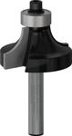 Bosch 1x PRO Abrundfr&auml;ser, R 3/8", S 1/4" | f&uuml;r Weichholz, Hartholz, &Oslash; 31,8 mm,