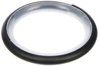 GARDINIA Gardinenringe f&uuml;r Gardinenstangen mit &Oslash; 16 mm - 20 mm, Mit Gleiteinlage