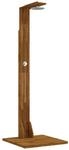 vidaXL Gartendusche 219 cm Massives Akazienholz und Edelstahl Natur