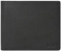 L.CREDI Leder Geldb&ouml;rse George Wallet Black schwarz