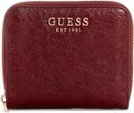 GUESS Geldb&ouml;rse Antonia SLG Zip Around Wallet Red dunkelrot