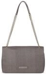 bugatti Ivy Schultertasche aus Kunstleder Schlangenoptik, Umh&auml;ngetasche Damen