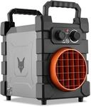 FUXTEC Elektroheizer FX-EH3, Heizl&uuml;fter mit 2 Heizstufen 1500W/3000W, stufenlos