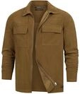 Indicode Herren INNemoto Zip Shirt Hemd mit Rei&szlig;verschluss und Kentkragen |...