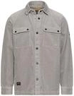 camel active Herren Cord Overshirt aus 100% Baumwolle | Langarm Hemd mit Kentkragen