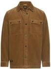 camel active Herren Cord Overshirt aus 100% Baumwolle | Langarm Hemd mit Kentkragen