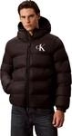 Calvin Klein Herren Ls Ltwt Nylon Padded Hooded Puff Lv04rg513g Jacken (1er Pack)